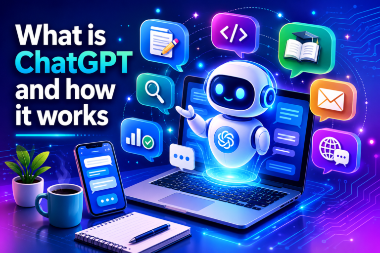 What is ChatGPT and how it works illustration