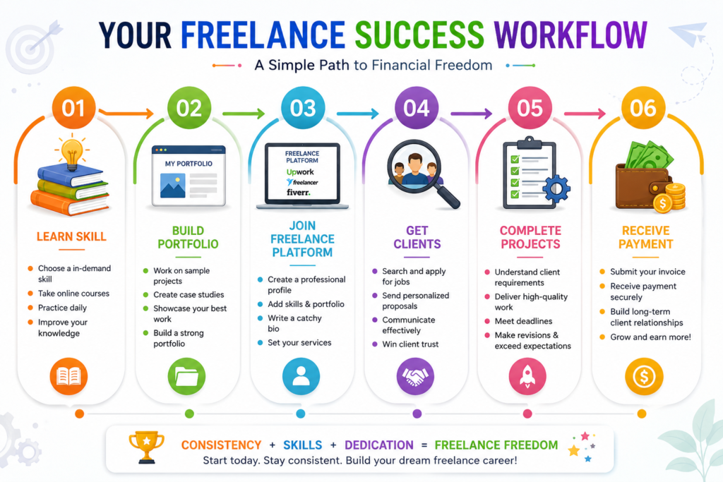 Freelancing workflow