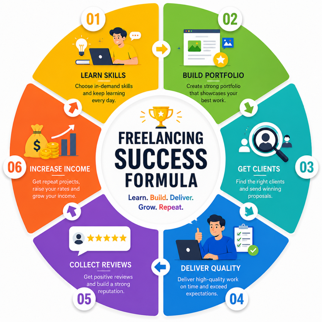 Freelancing success tips