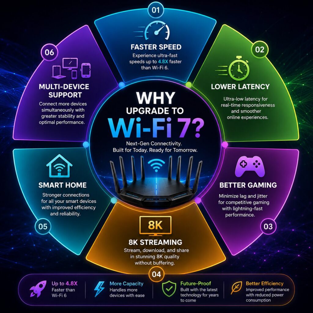 Benefits of Wi-Fi 7