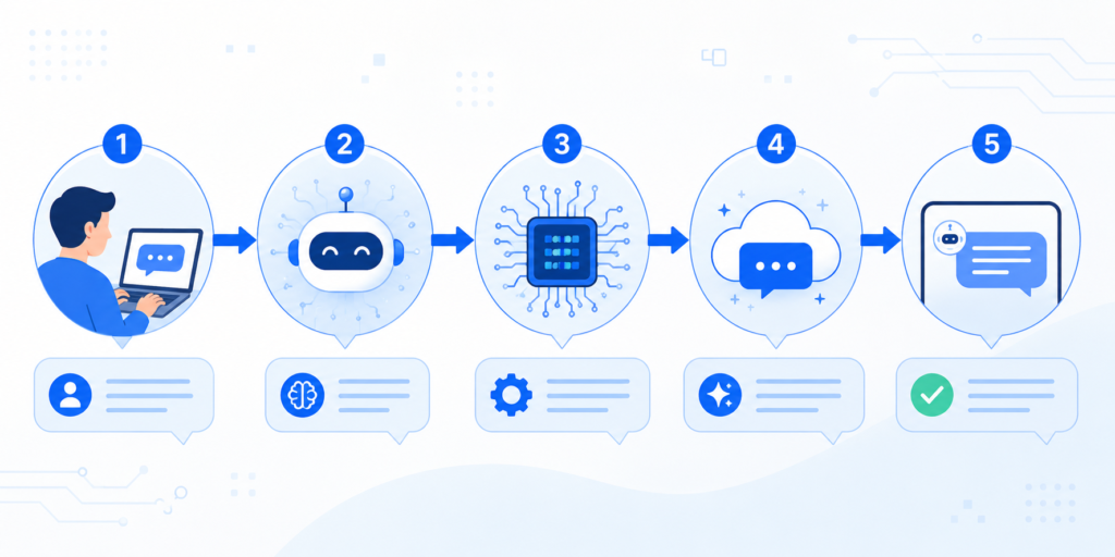 How ChatGPT processes user questions