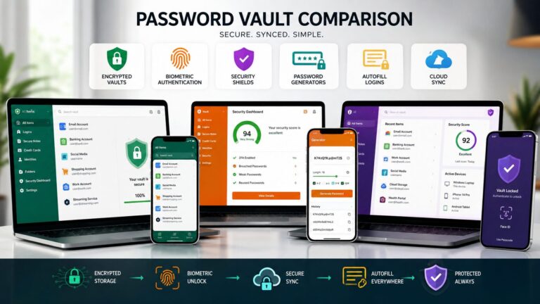 Best Password Managers comparison