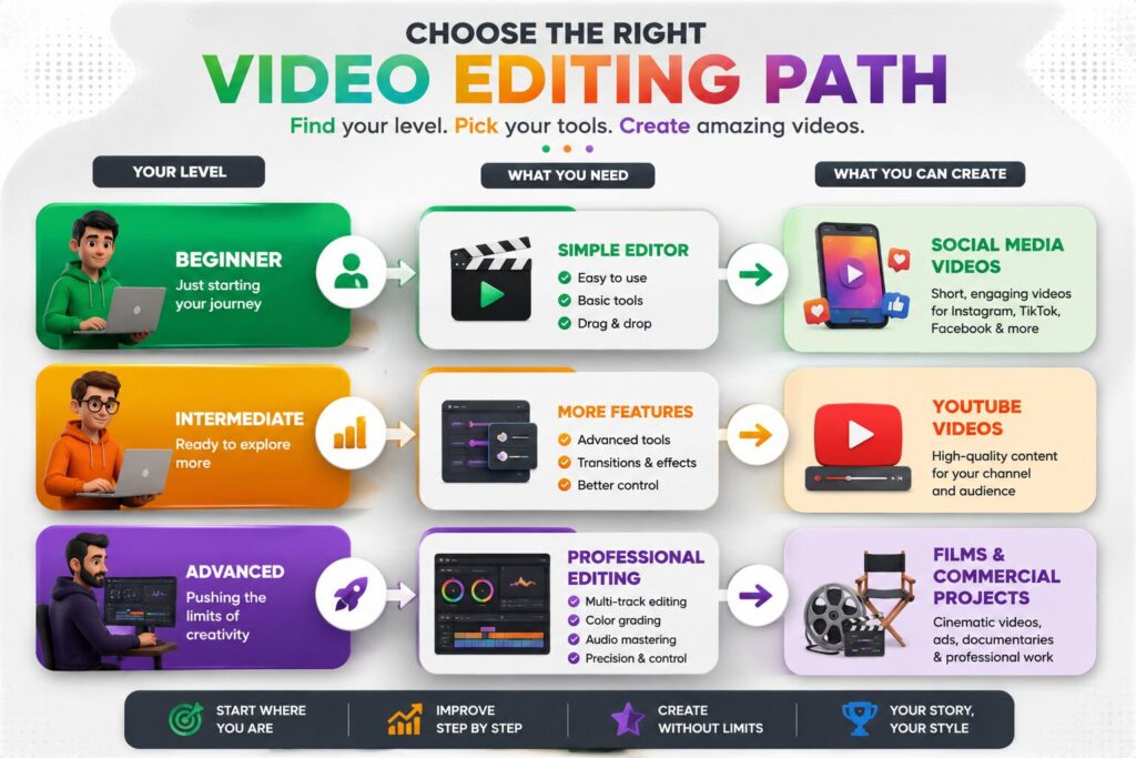 Choosing video editing software