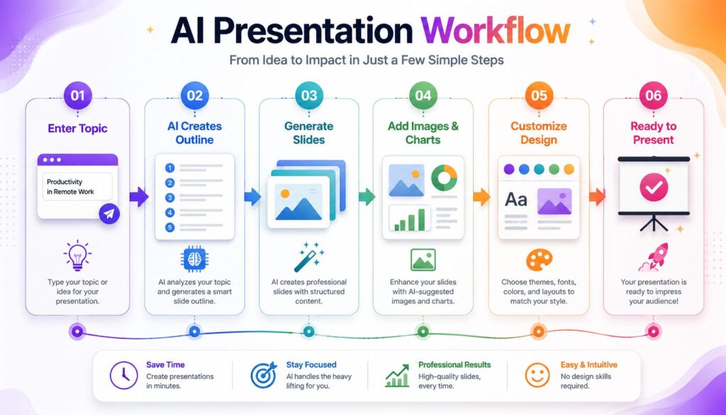AI presentation creation workflow