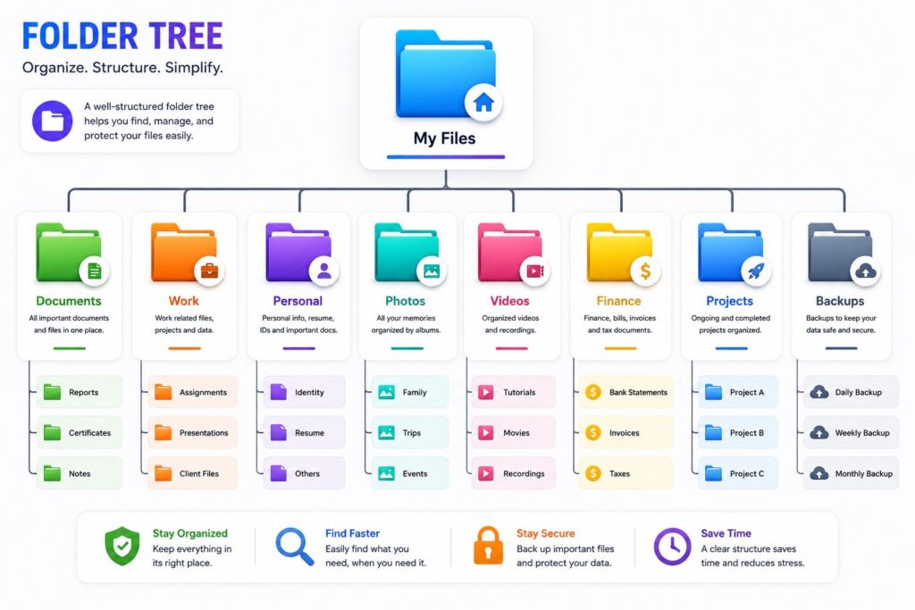 Folder structure example