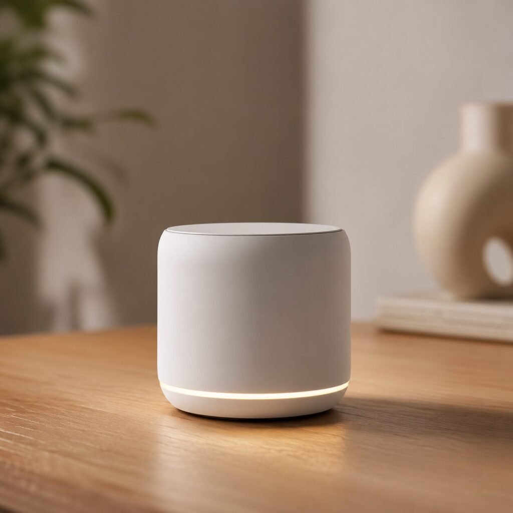 Concept/prototype-style AI hardware device