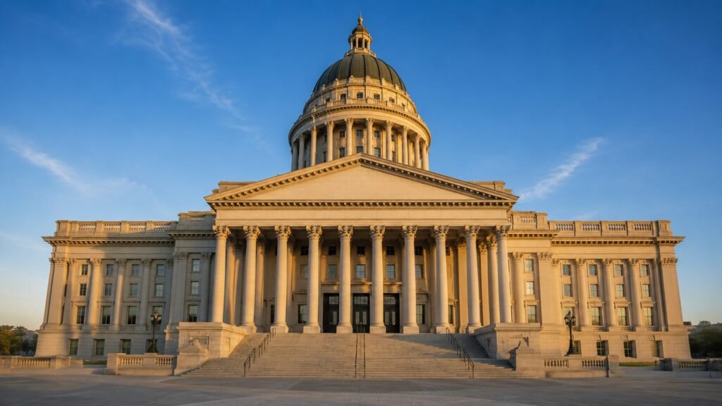 State capitol building or government legislative building