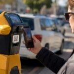 Person scanning a QR code, illustrating the rise of quishing scams