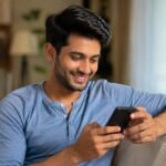 Person using WhatsApp's new 2026 features on a smartphone
