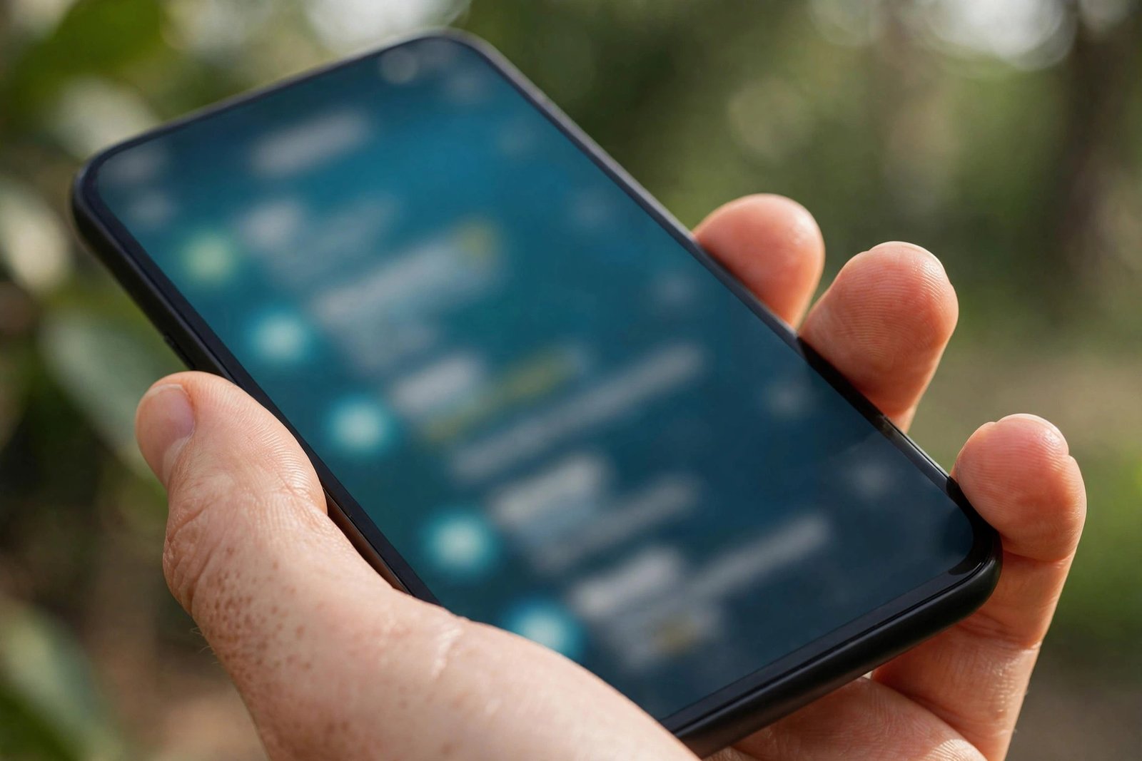 Phone displaying a two-factor authentication code