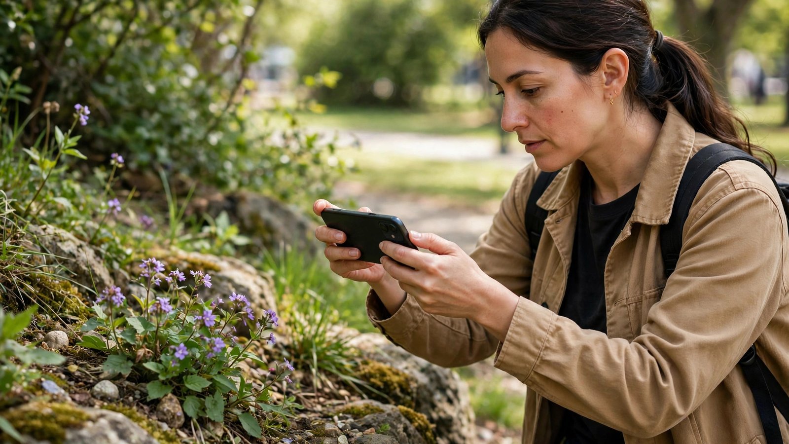 Using Google Lens to search by pointing a phone camera