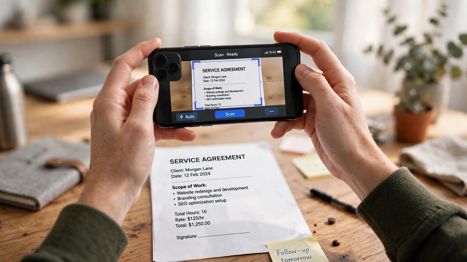 Scan Documents with Your Phone: A Beginner’s Guide